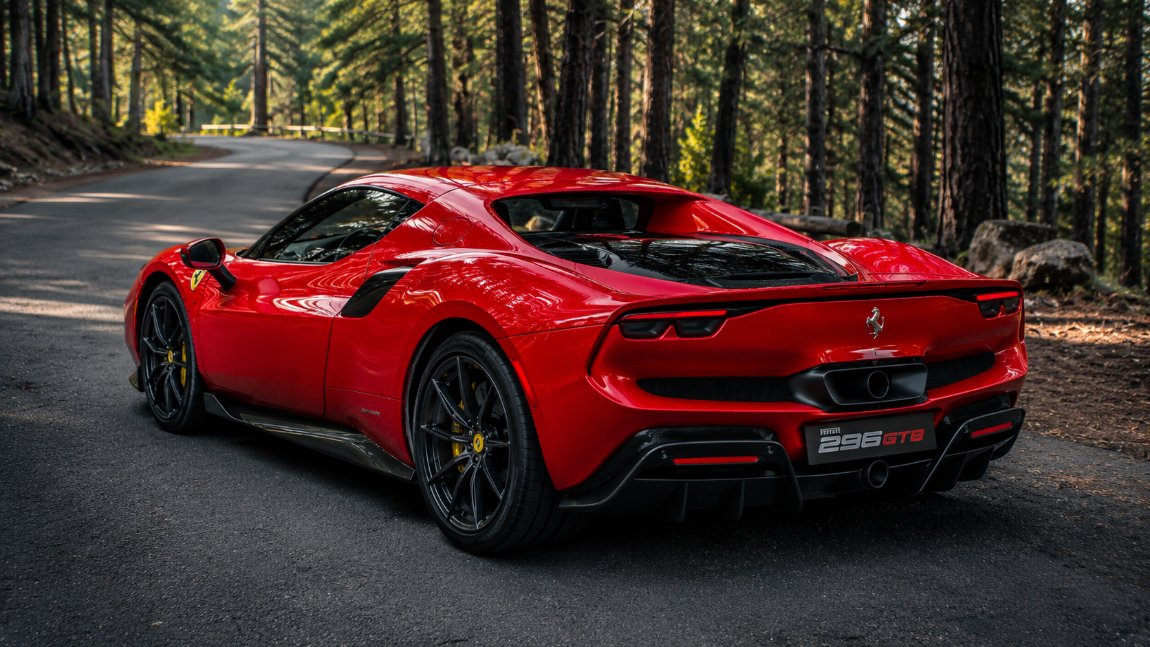 Ferrari 296GTB 2027 Back Side