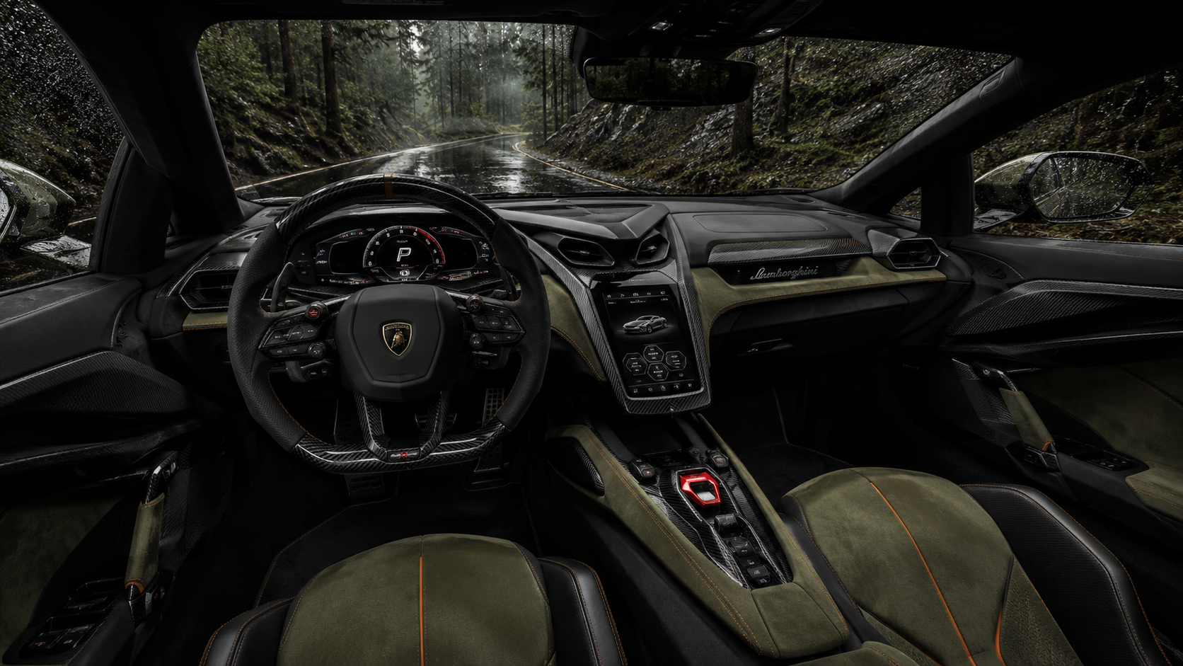 Lamborghini Revuelto interior review