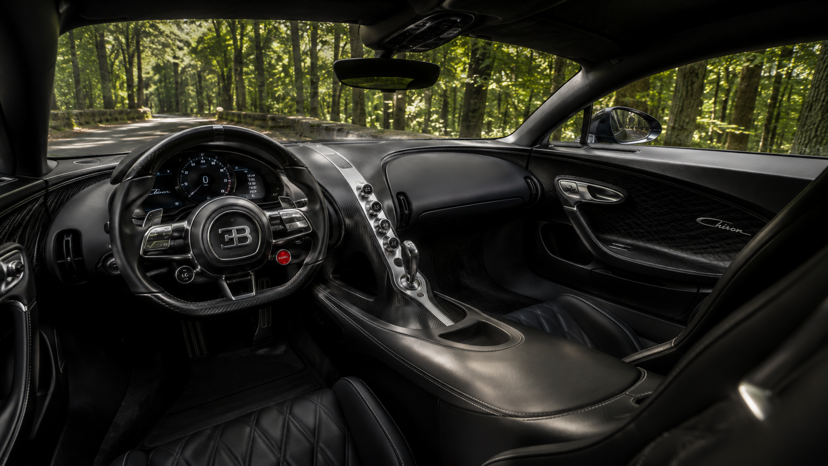 Bugatti Chiron Interior
