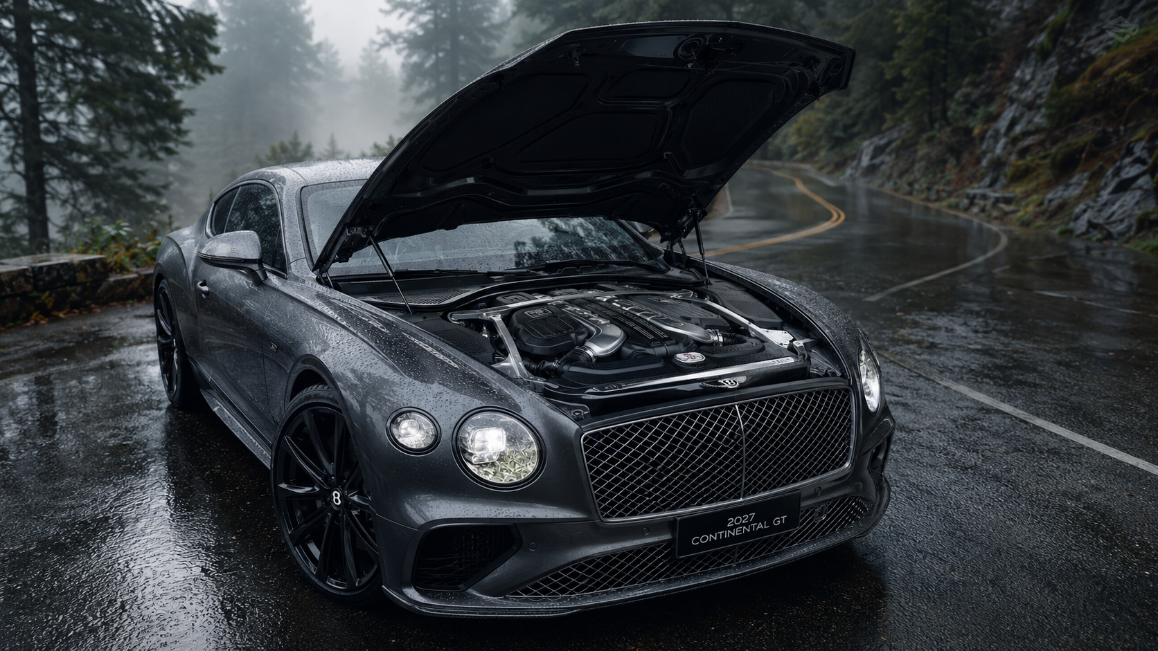 Bentley Continental GT Engine