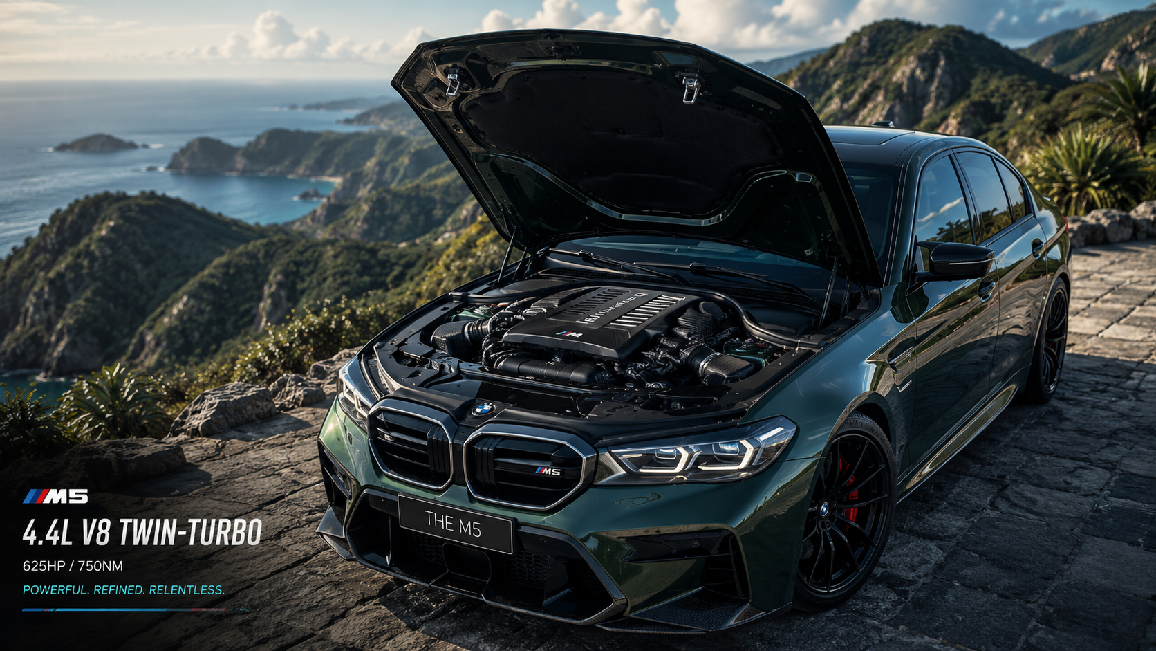 BMW M5 2027 V8 hybrid engine review