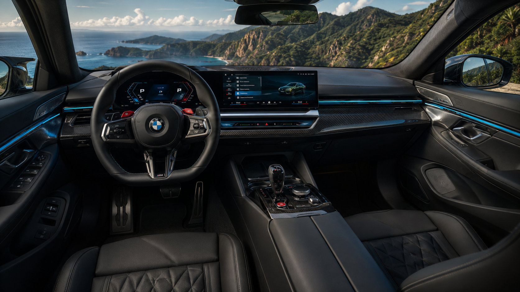 2027 BMW M5 interior features and infotainment