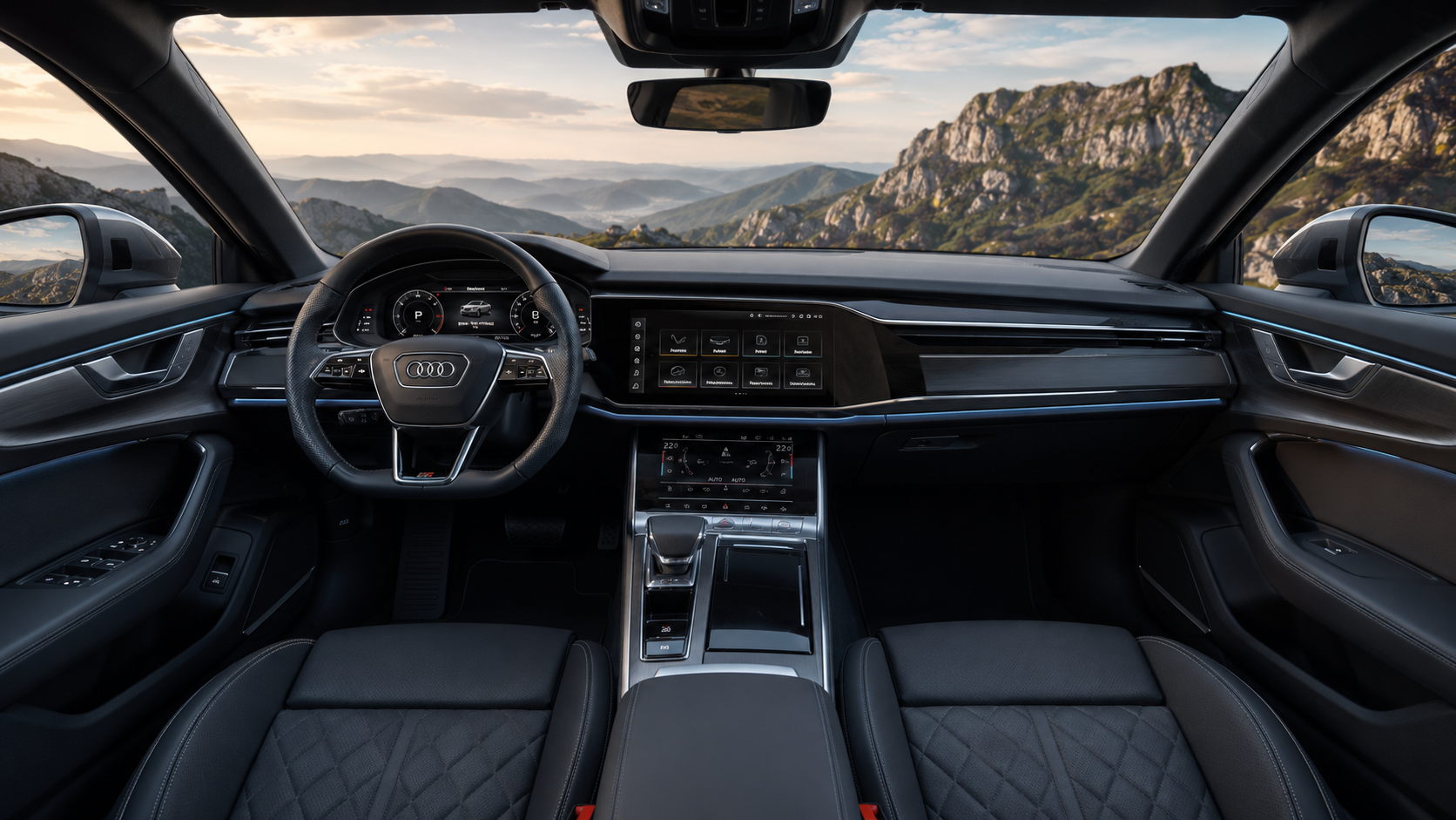 Audi A6 2027 interior digital cockpit