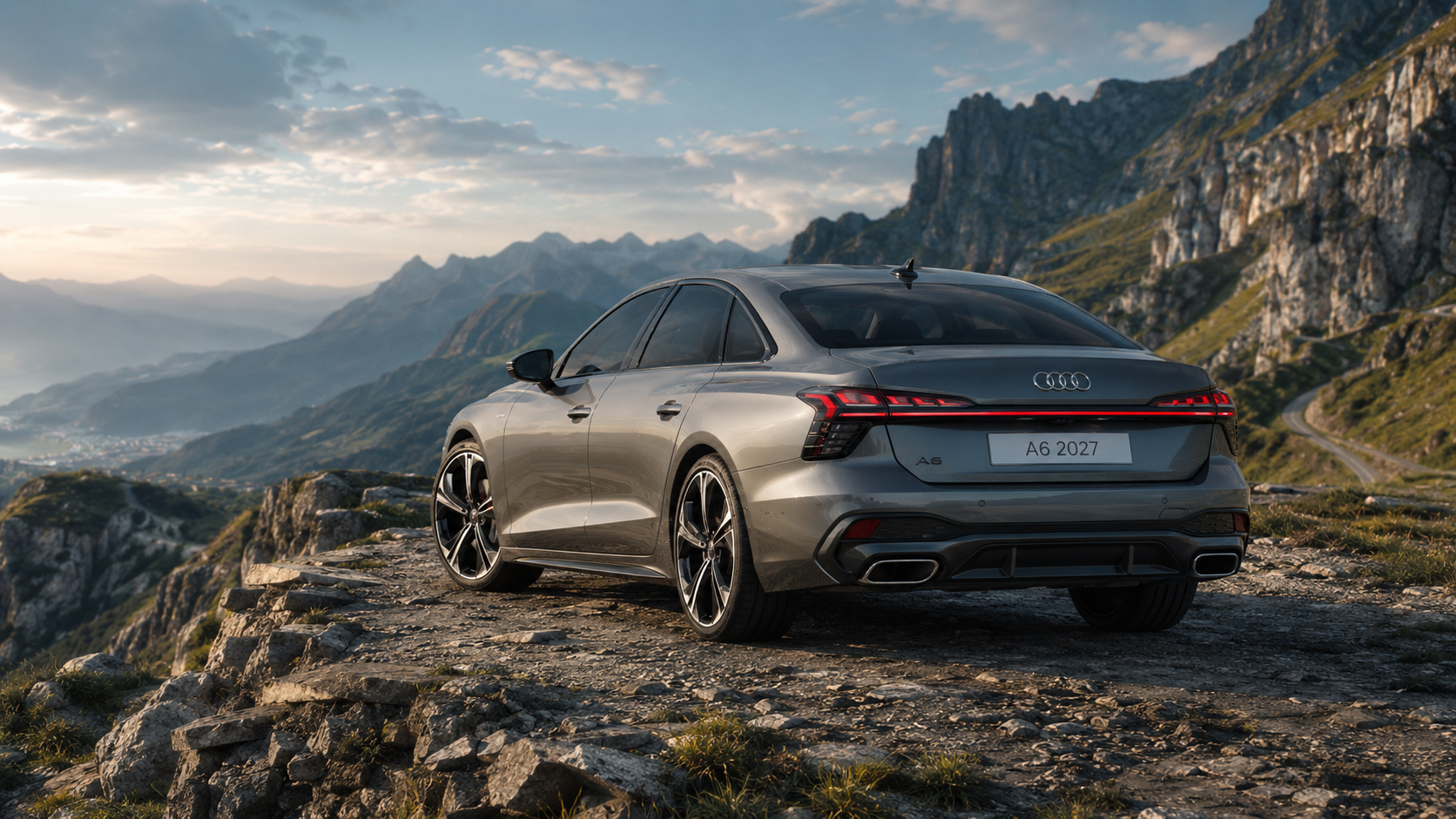 Audi A6 2027 Back Side