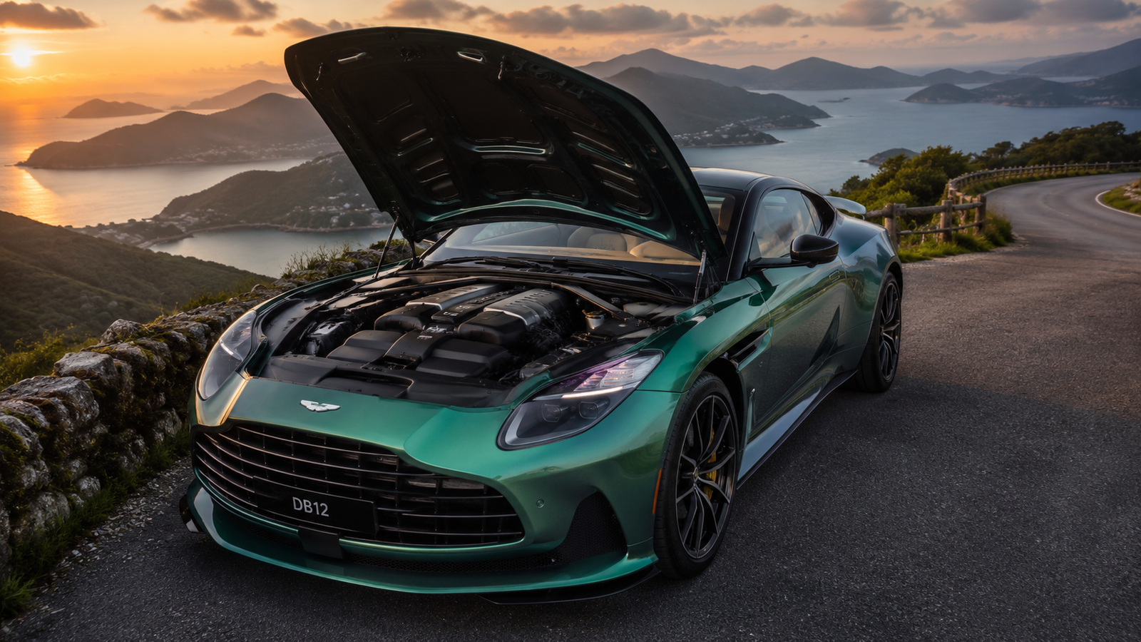 Aston Martin DB12 Engine