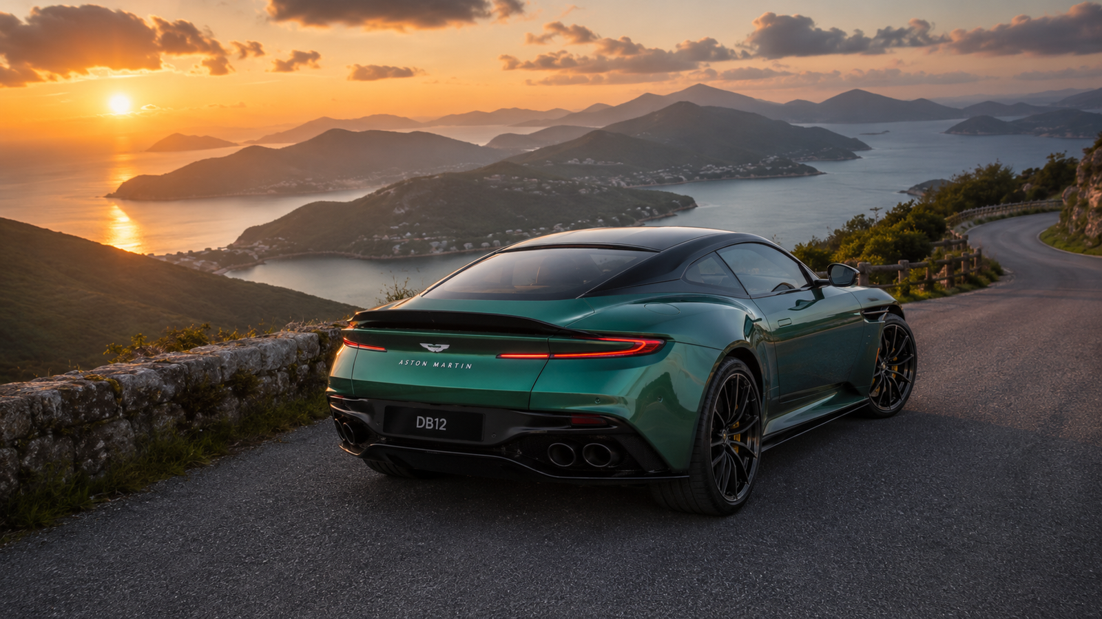 Aston Martin DB12 Back Side