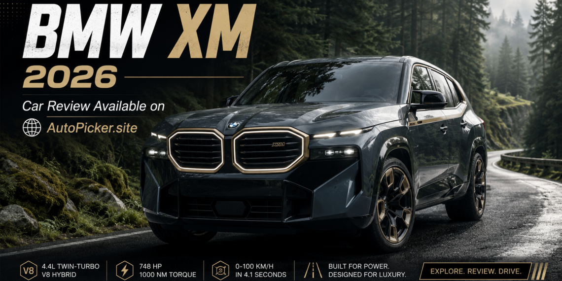 BMW XM Review 2026 luxury plug-in hybrid SUV